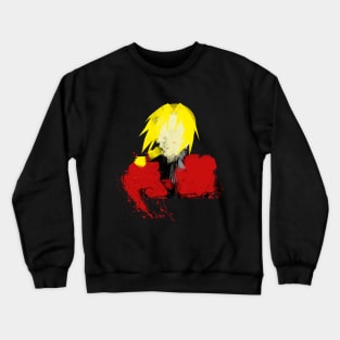 Splatter Edward Elric Crewneck Sweatshirt